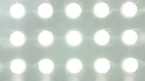 Bright flood lights Stock Footage 21355209