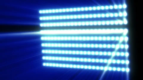 Bright flood lights panel Vídeos de archivo 60027249