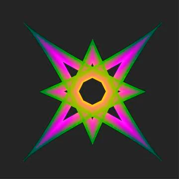 Bright flower pattern Stock Illustration