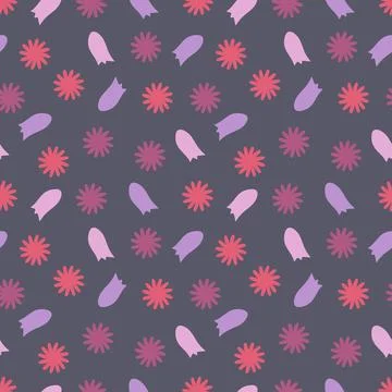 Bright flower pattern Stock Illustration