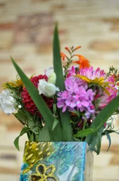 Bright flowers Stock Photos