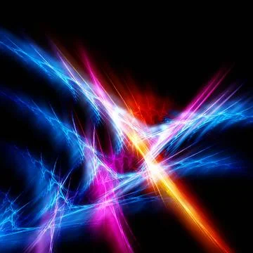 Bright fractal Stock Illustration
