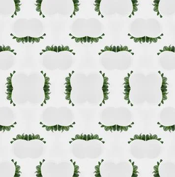 Bright fresh spring seamless pattern for cloth, textile - white circles with  Foto stock