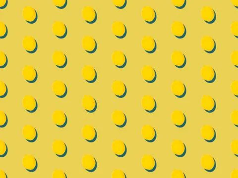 Bright fruit and  on a seamless spring pattern. 스톡 일러스트