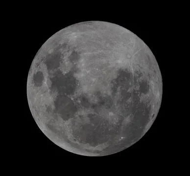Bright Full Moon Foto stock