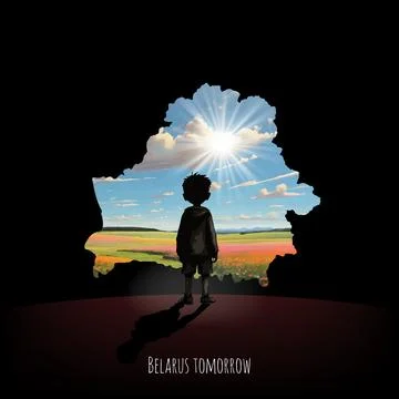 Bright future of Belarus Stock Illustration