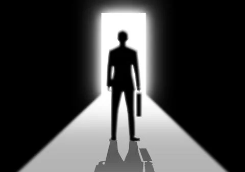 Bright Future Stock Illustration