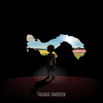 Bright future of Panama Stock Illustration