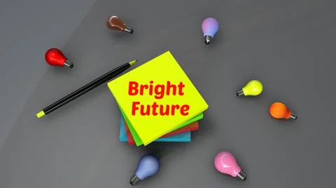 Bright future Stock Photos