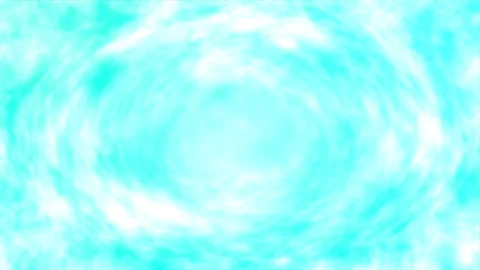 Bright gently flowing blue waves of smoke on a bright white background abst.. Stock Footage 253192508