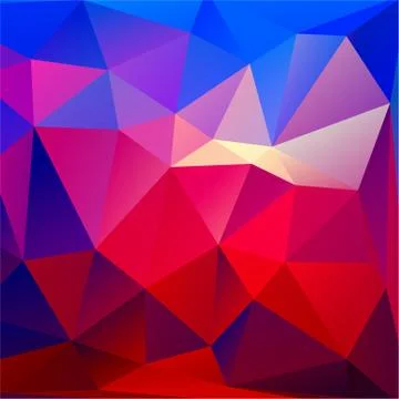 Bright geometric background Stock Illustration