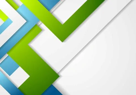 Bright geometric corporate tech background Bright geometric corporate tech... Foto stock