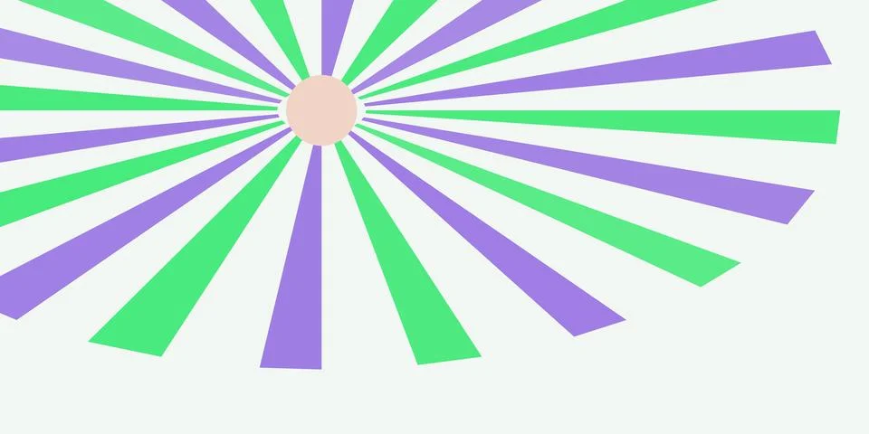 Bright geometric light rays explosion design 스톡 일러스트