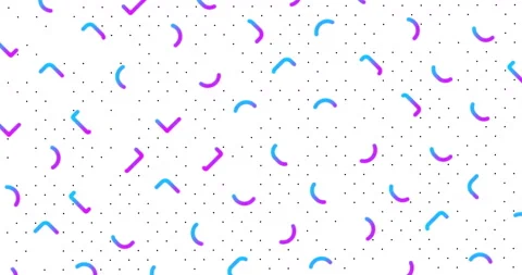 Bright geometric seamless looping animated pattern. Stock Footage 131458302