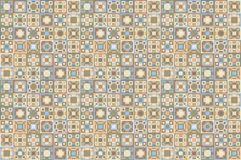 Bright geometric seamless pattern with diamonds and stripes Stock Illustration