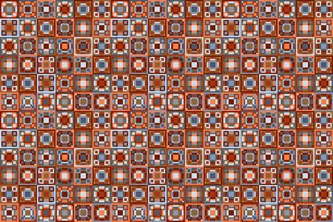 Bright geometric seamless pattern with diamonds and stripes Stockillustratie