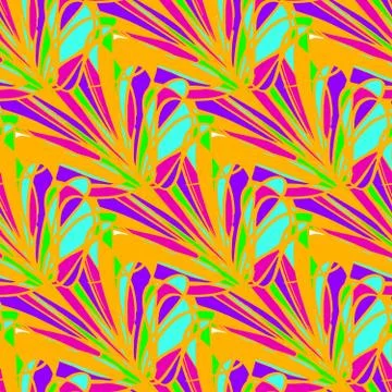 Bright geometric seamless pattern grunge effect Stock Illustration