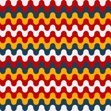 Bright geometric seamless pattern grunge effect Stock Illustration