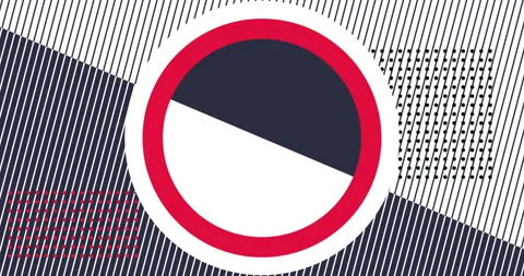 Bright geometric transition or intro. Geometric background that could be used as Stock Footage 266162836