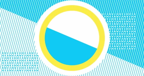Bright geometric transition or intro. Geometric background that could be used as Stock Footage 278490238