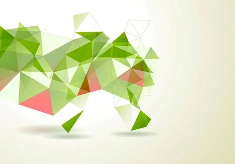 Bright geometrical vector background Bright geometrical vector background.... Stock Photos
