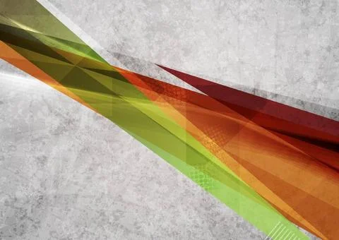 Bright geometry shapes design. Vector grunge texture Bright abstract geome... 스톡 사진