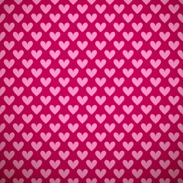 Bright girl vector seamless patterns (tiling) Illustrazione stock