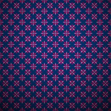 Bright girl vector seamless patterns (tiling) Stock Illustration