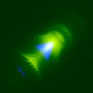 Bright Glare Stock Illustration