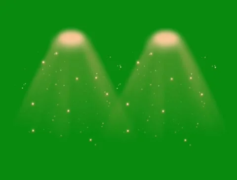 Bright Glittering Star Falling HD Green Screen Clip Stock Footage 304880014