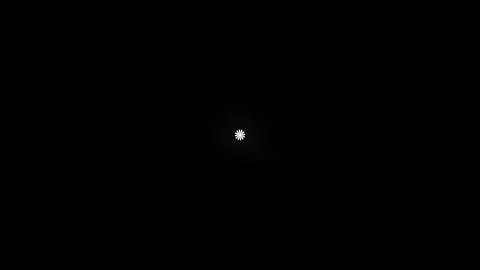 Bright Glow Circle Burst Firework Animation 4K Black Screen Loop FX 库存影片 333596800