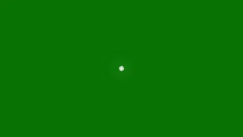 Bright Glow Circle Burst Firework Animation 4K Green Screen Loop FX Stock Footage 333596802