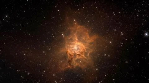 Bright glowing celestial object in the space - great for wallpapers Stock Photos