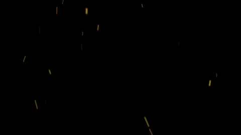 Bright glowing fire particles rising fast in a fiery sky with smoke Stock Footage 302205938