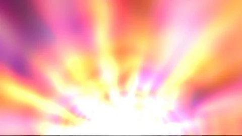 Bright Glowing Footlights Rays Burst Abstract Motion Background Fast Rotating Stock Footage 86314515