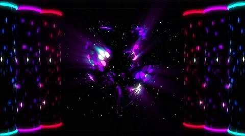 Bright Glowing Heart Stock Footage 69011831