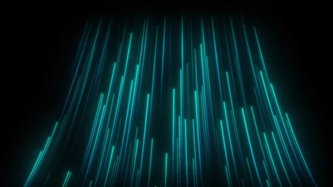 A bright glowing line moving smoothly across a dark background Stock Footage 330763417