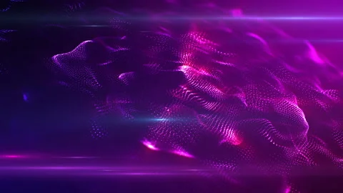 Bright glowing particles Stock Footage 171147240