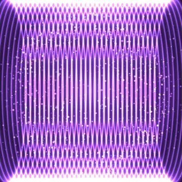 Bright glowing particles Illustrazione stock