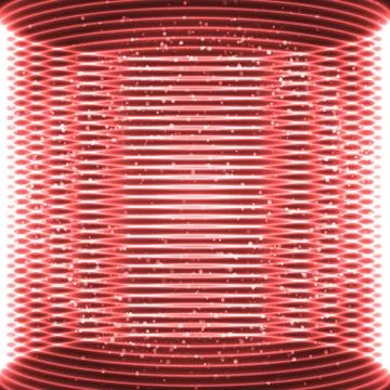 Bright glowing particles Stock Illustration