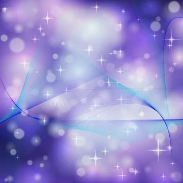 Bright glowing particles Stock Illustration