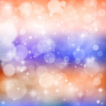 Bright glowing particles Stock Illustration