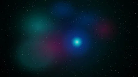 Bright glowing stars in deep space galaxy background Stock Illustration