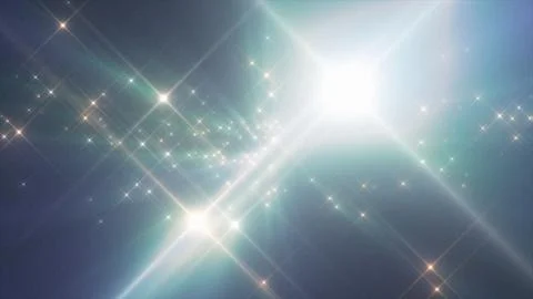 Bright glowing supernova with intense light flare in deep space 스톡 일러스트