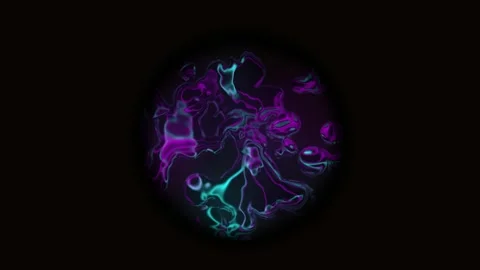 A bright glowing three-dimensional sphere. Video stock 292096590