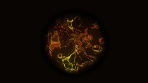 A bright glowing three-dimensional sphere. Vídeos de archivo 292096591