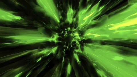 Bright glowing tunnel with plasma pattern. Motion. Rotating tunnel with Stock Illustration