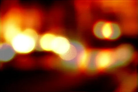 Bright glowy orange lights Stock Footage 112960