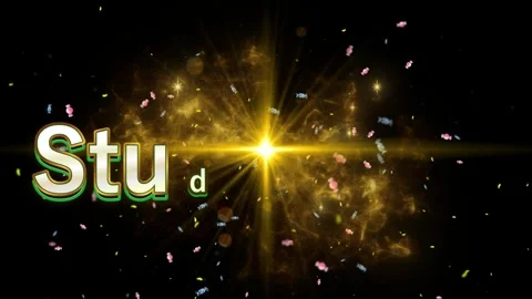 Bright golden fireworks exploding in night sky. Radiant celebration spark burst 스톡 동영상 340250703