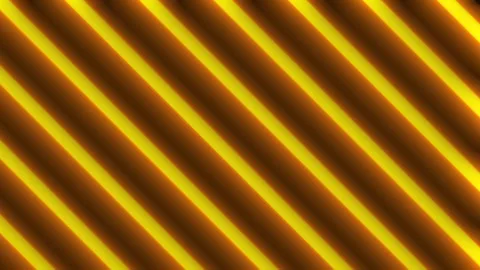 Bright golden waves abstract motion background. Seamless looping animation Stock Footage 301058749